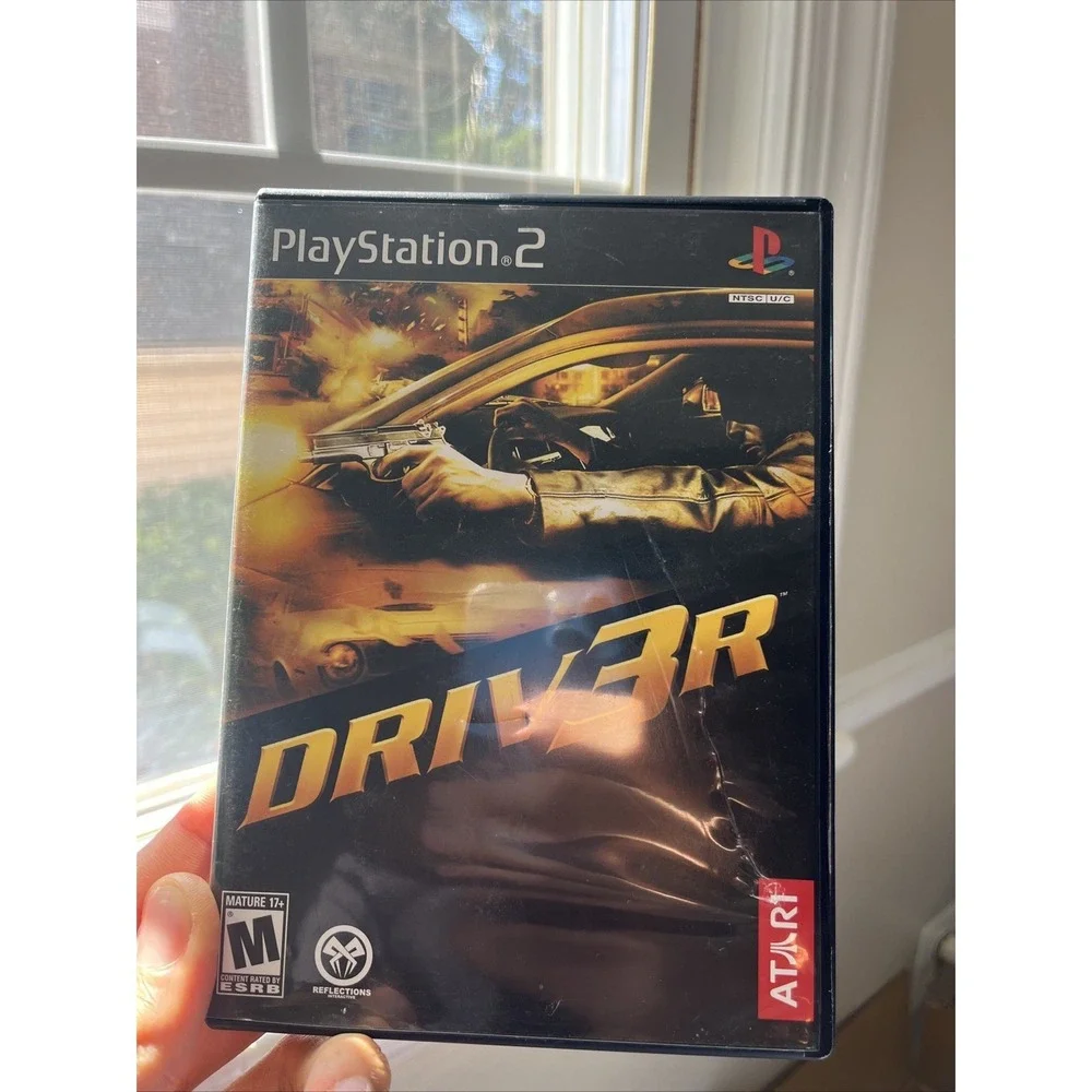 Driv3r (Sony PlayStation 2, 2004) With Manual!